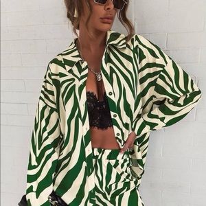 Green zebra set